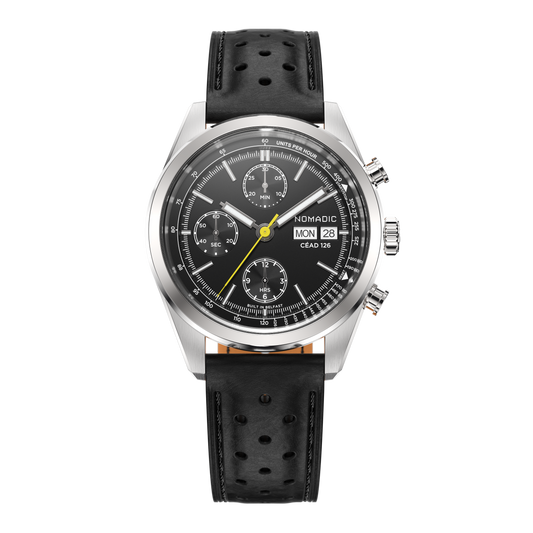 Céad 126 - Pitch Black - Chronograph