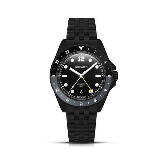 Blackout Fíor 555 - GMT Watch (41mm)